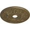 Ekena Millwork Acanthus Twist Medallion (Canopies up to 8 3/8"), 23 5/8"OD x 4 5/8"ID x 1 7/8"P, Mississippi Mud CM23ACMMF - alternate 2